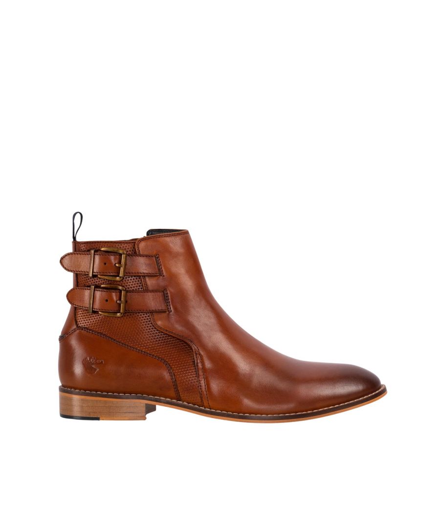 Image for MENS HECTOR TAN STRAP BOOT
