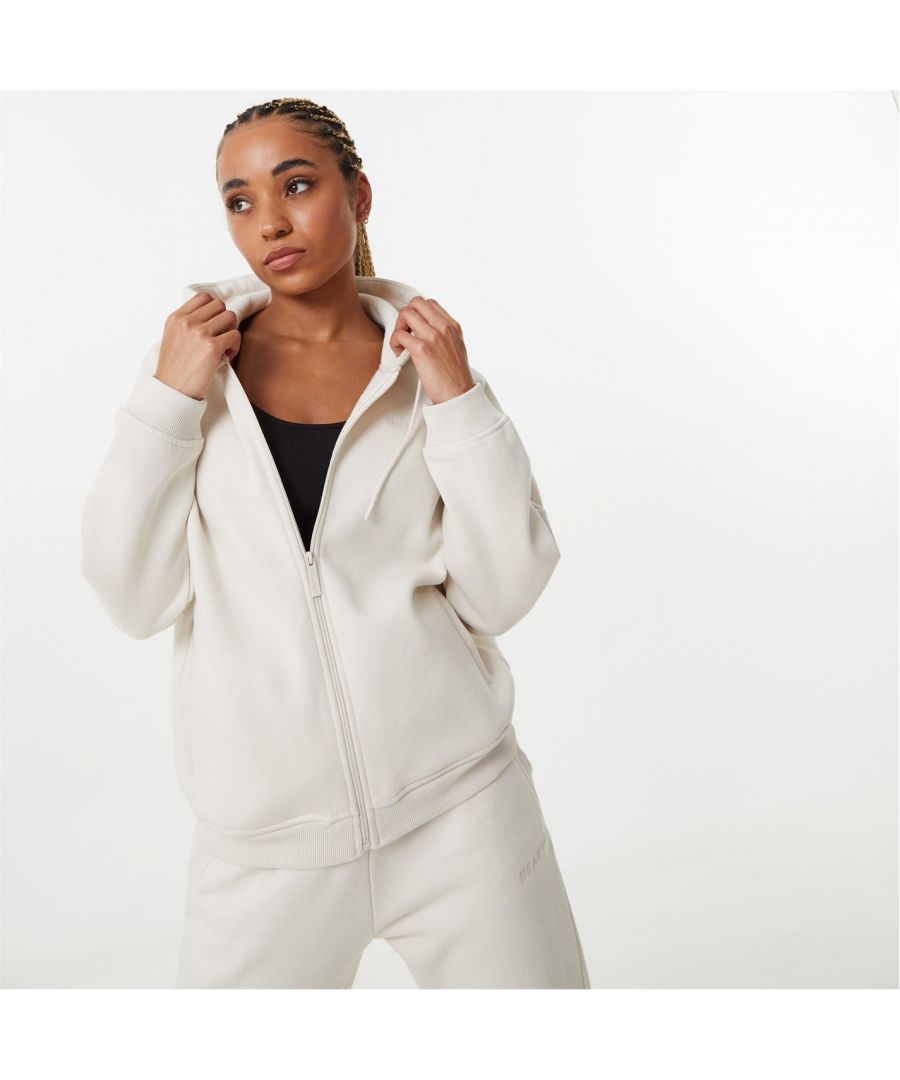 USA Pro Oversized Hoodie Women's - This oversized hoodie is the latest layer you need to elevate your leisurewear and loungewear collection. Perfect for wearing over jersey shorts or joggers, you are sure to be both comfortable and classic. It's all about everyday essentials that you can wear again and again with USA Pro.  >Oversized fit  >Zip through fastening  >Hood with drawcords  >Long sleeves