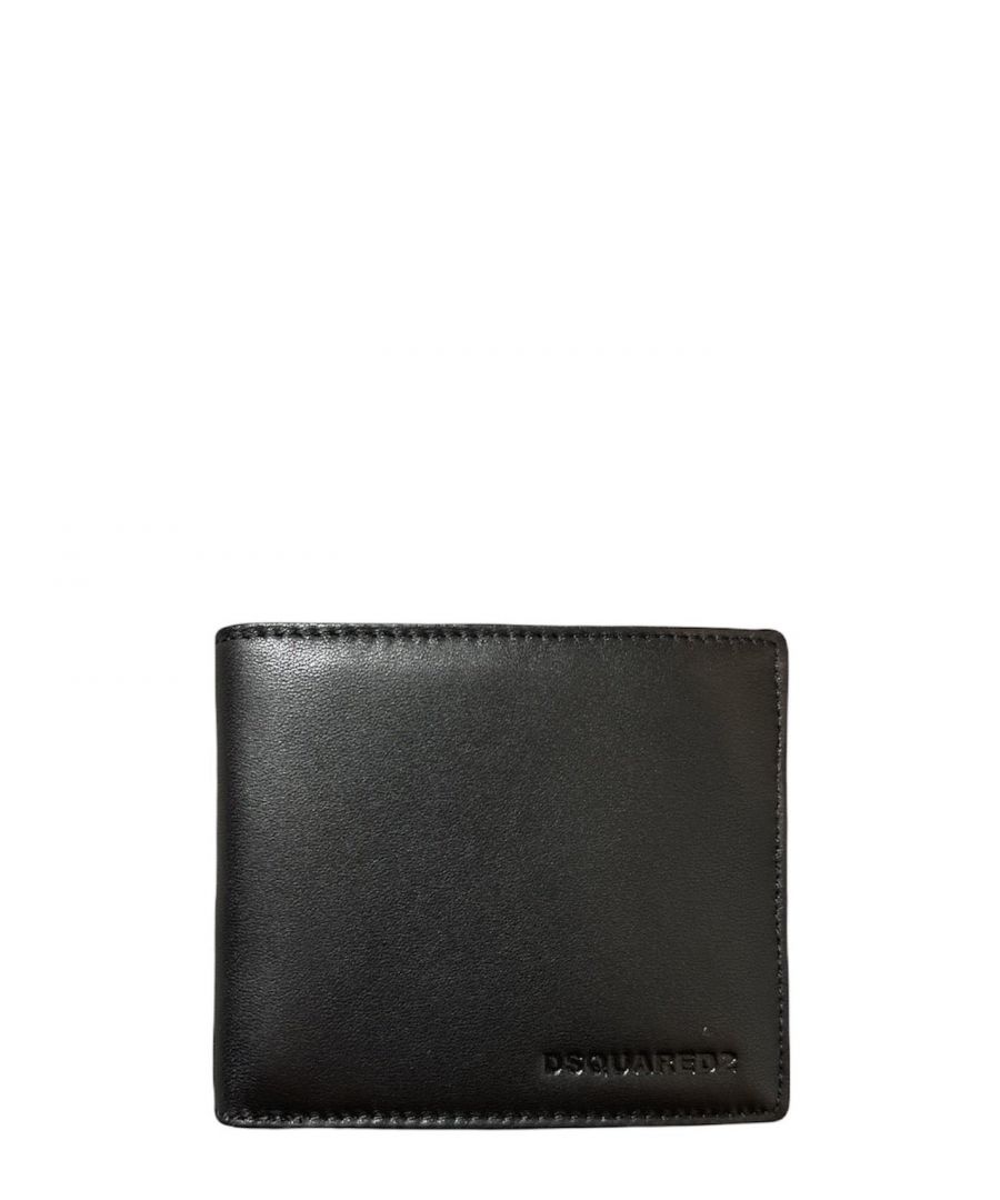 Canadian twins Dean and Dan Caten founded DSQUARED2 in 1996 with a vision to create Italian tailoring inspired pieces whilst using the beauty and rawness of the Canadian landscape. Mixing together the perfect substances of perfectly fitting clothes and bold branding, they have created a modern day brand that fits into everyone's lifestyle. They present this New Dsquared2 Wallet which comes in a black colourway with branding to the front to complete. Details; black colourway, card slots, leather construction, tonal stitching and branding to the front to complete.