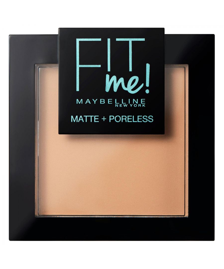 Maybelline New York Unisex FitMe Matte+Poreless Powder Normal to Oily Skin 220 Natural Beige - One Size