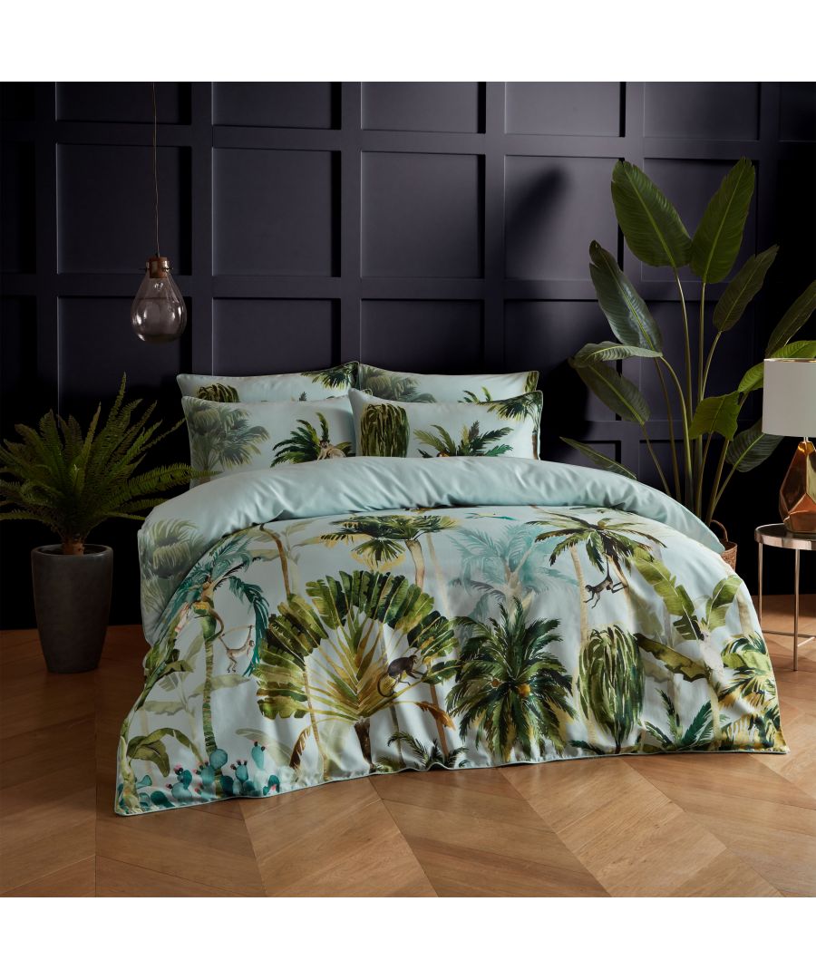 Image for 200 Thread Count Forsteriana Jungle Horticulture Duvet Cover Set