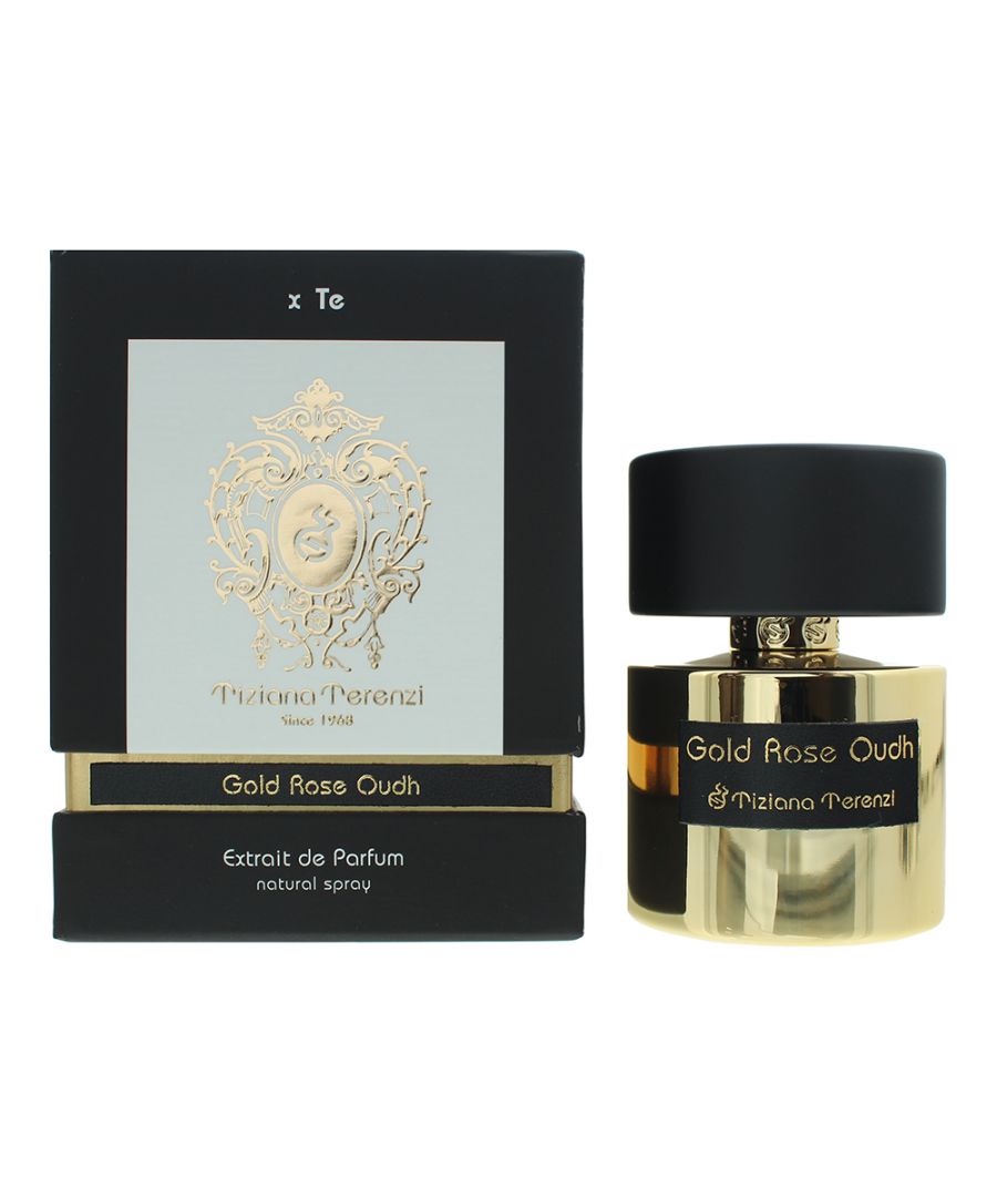 Gold Rose Oudh by Tiziana Terenzi is a captivating amber fragrance crafted for both women and men, first introduced in 2012. This exquisite scent opens with invigorating top notes of Fir, Sand, and Bergamot, evoking a sense of freshness and vitality. At the heart of this fragrance, a mesmerizing composition unfolds, combining the rich and intoxicating notes of Rose, Patchouli, and Black Pepper. These elements create a harmonious blend of floral elegance and spicy allure, adding depth and complexity to the aroma. The base notes of Gold Rose Oudh encompass the essence of luxury and sensuality. The presence of Agarwood, Honey, Musk, Amber, and Sandalwood create a warm and inviting foundation that lingers on the skin, leaving a trail of irresistible sophistication.