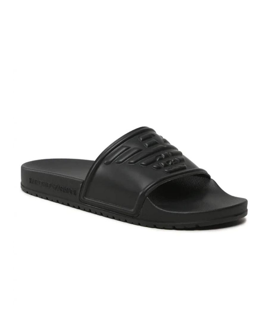 Emporio Armani damesslipper Eagle-slipper