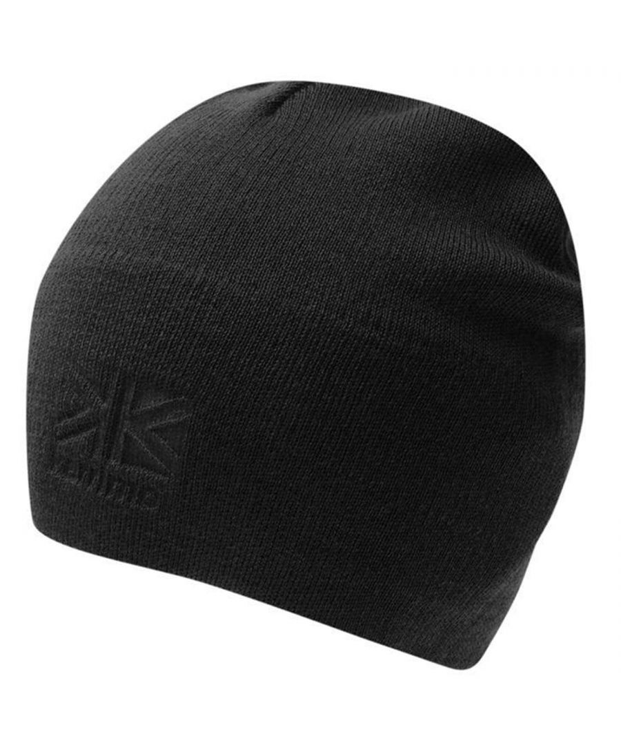 Karrimor Running Beanie Mens - Retain that extra bit of warmth when out on the cold winter nights with the Karrimor Running Beanie. With premium insulation performance, the Running Hat will keep your head warm in the coldest of conditions. The material holds air within the hat, forming a warm layer that will keep the temperature at a comfortable level.