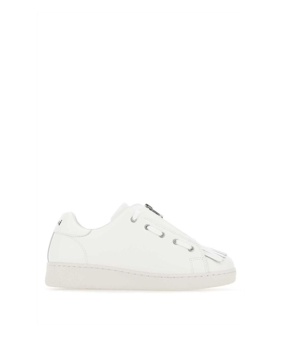 White leather Julietta sneakers