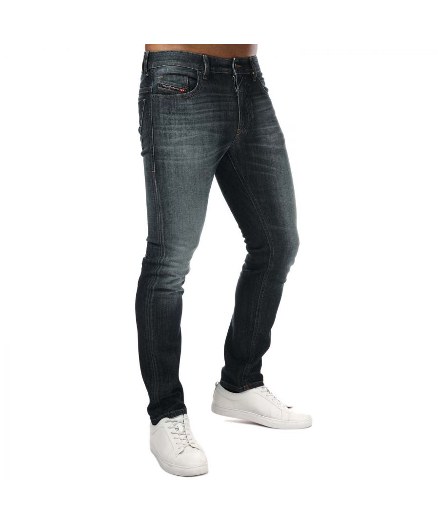 Men's Diesel Thommer-X Slim Skinny Jeans in Denim