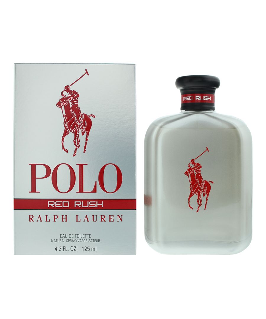 Polo Red Rush by Ralph Lauren is an aromatic fruity and spicy fragrance for men. Top notes are Grapefruit, Lemon, Mandarin Orange and Pineapple. Whilst at its heart it has notes of Lavender, Mint, Orange Blossom, Red Apple and Saffron. At its base it has Cedar, Coffee and Musk. Polo Sport was launched in 2018.
