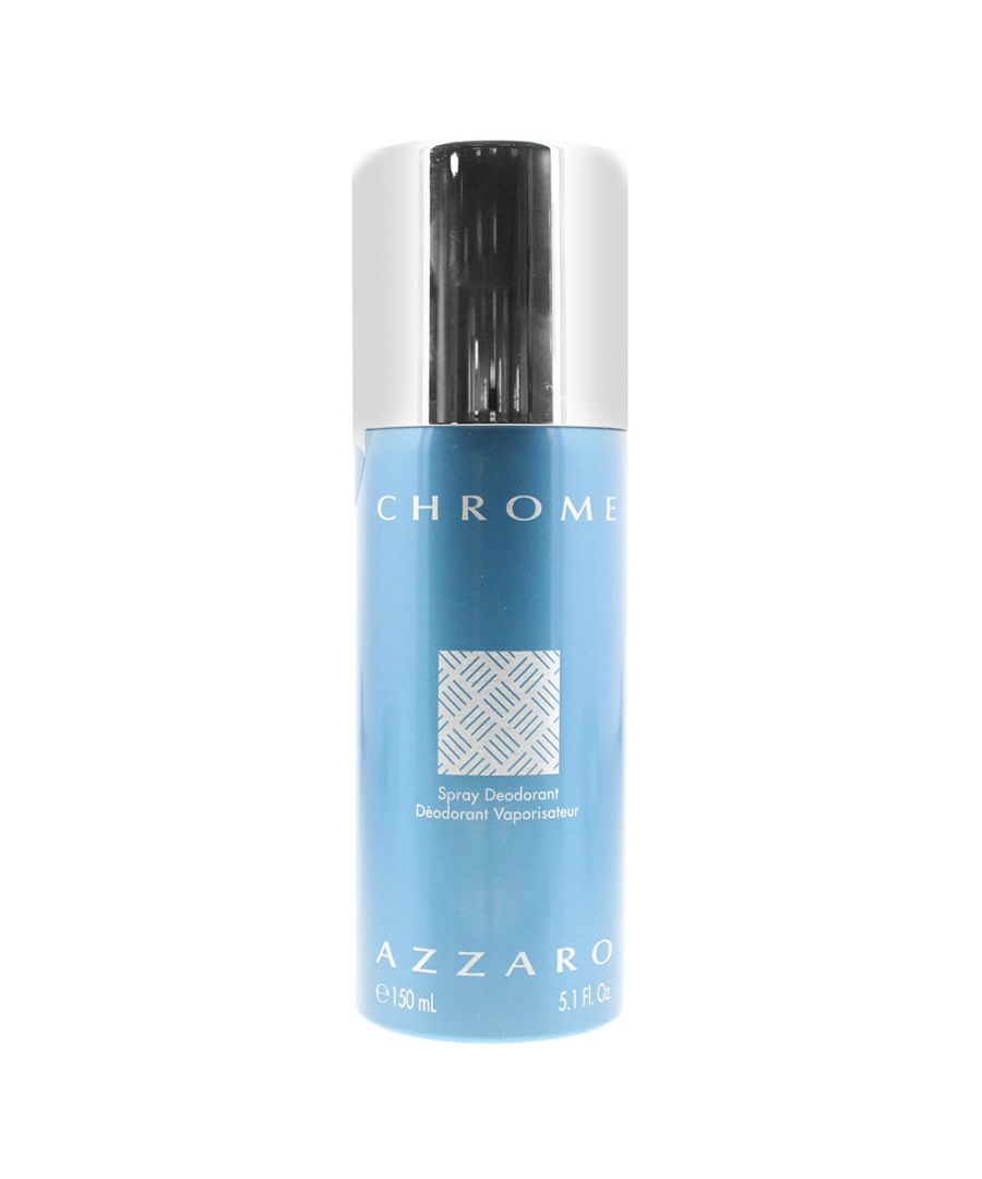 Chrome by Azzaro is a citrus aromatic fragrance for men. Top notes: rosemary, pineapple, neroli, bergamot, lemon. Middle notes: cyclamen, coriander, jasmine, oakmoss. Base notes: sandalwood, tonka bean, musk, oakmoss, cedar, Brazilian rosewood, cardamom. Chrome was launched in 1996.