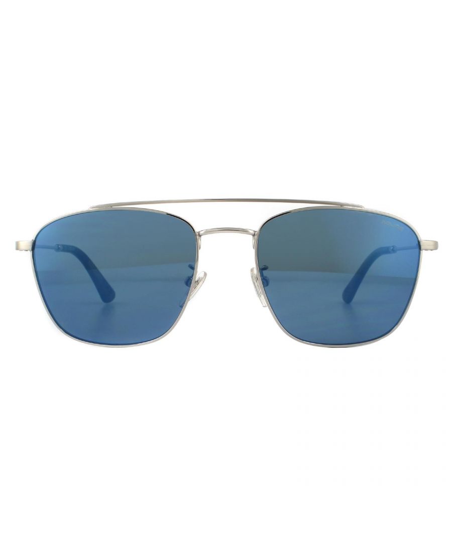 Police Sunglasses SPL996 Origins Lite 2 579B Shiny Palladium Smoke Blue Mirror are a square shaped style made from lightweight metal. The double bridge design,  adjustible nose pads and plastic temple tips give an all round comfortable fit. Sender temples are embellished with the Police logo for brand authenticity