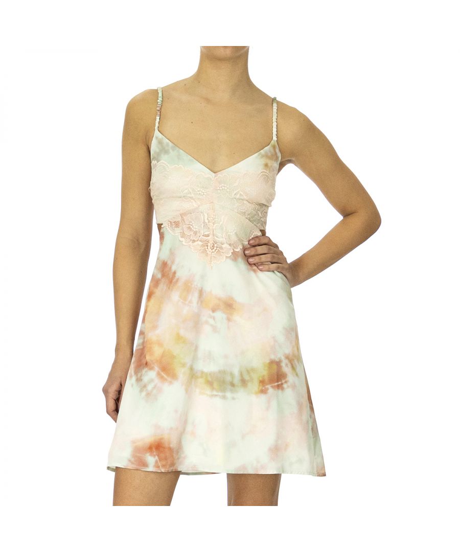Image for Guess Womens Tie Dye Dress in Multicolor
