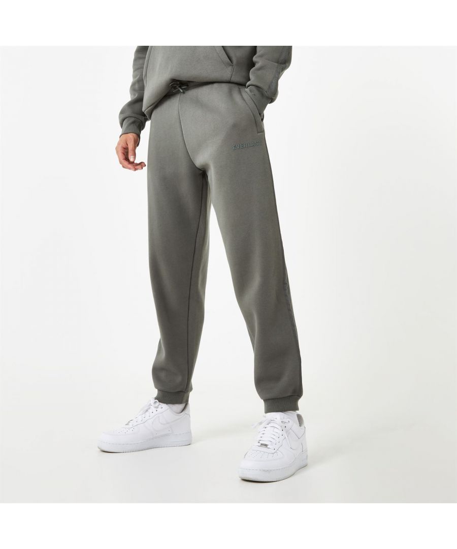 Image for Everlast Mens taped Joggers Sweatpants Bottoms