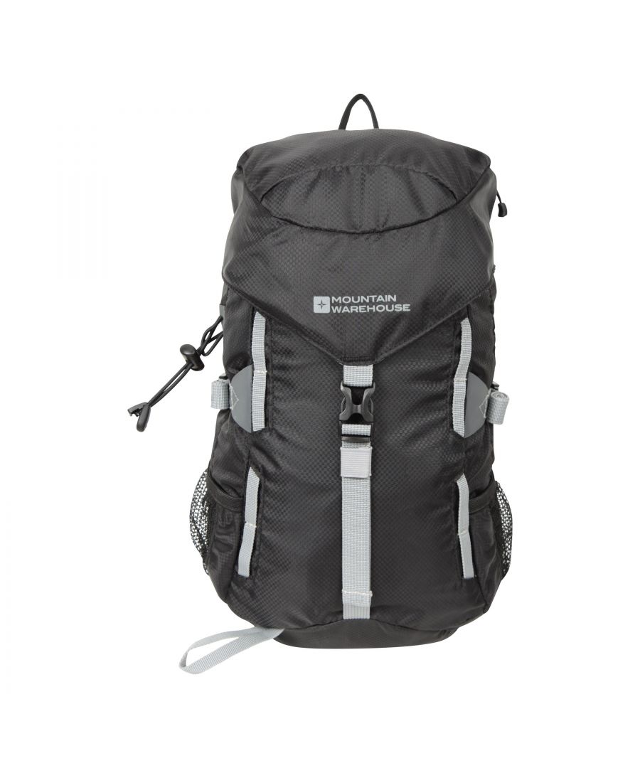 Mountain Warehouse Unisex Darwin 12L Backpack (Jet Black) - One Size