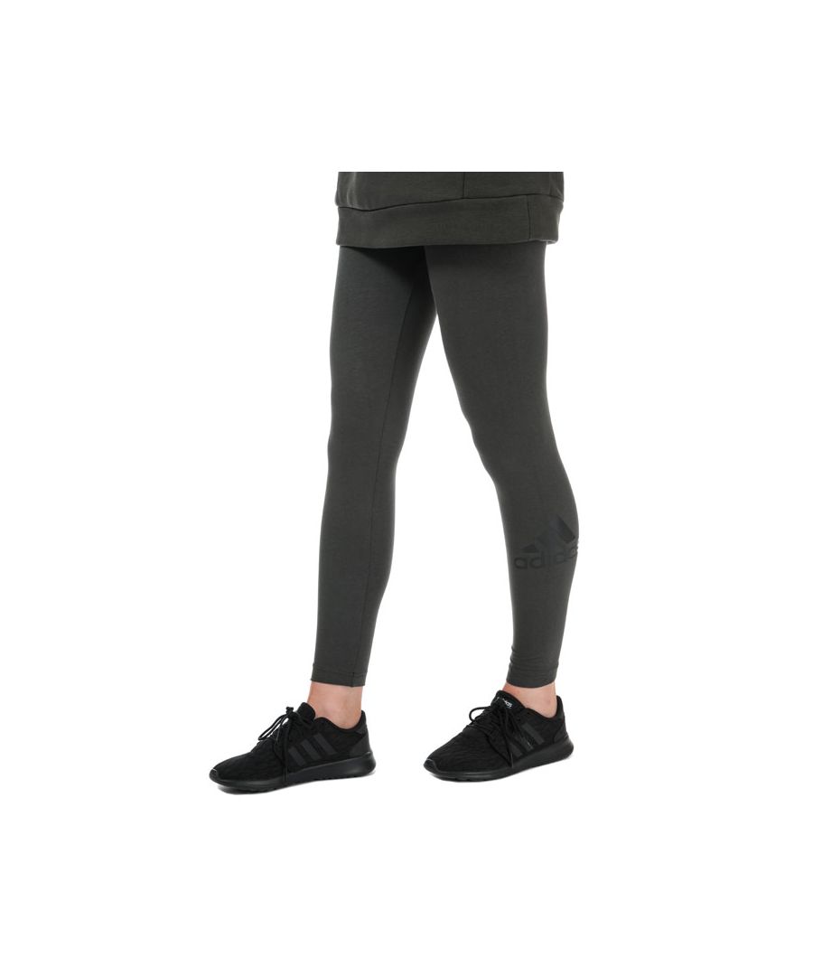 Image for Women's adidas Must Haves Badge Of Sport Leggings in olive