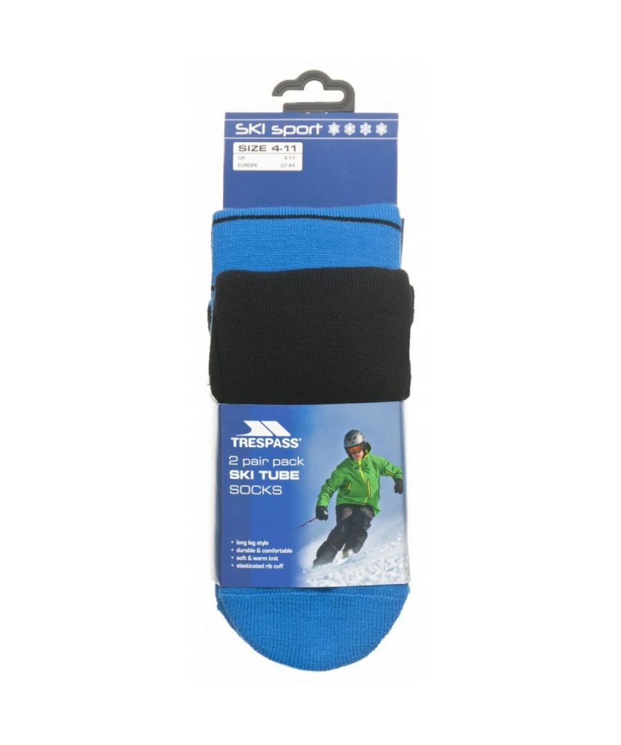 Image for Trespass Mens Toppy Ski Tube Socks (2 Pairs)
