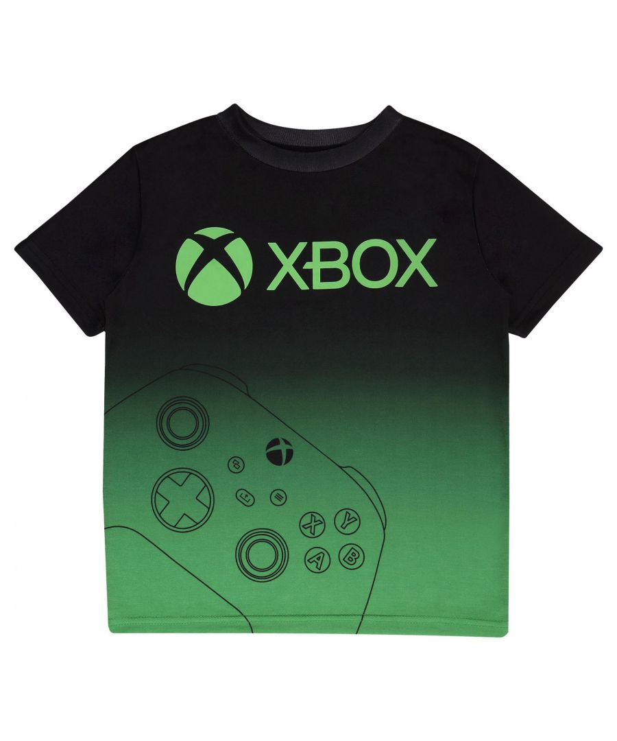 100% Cotton. Design: Colour Gradient, Game Controller, Logo. Neckline: Crew Neck. Fit: Regular. Sleeve-Type: Short-Sleeved. 100% Officially Licensed. Please Note: Unisex Product, Label May State The Opposite Sex