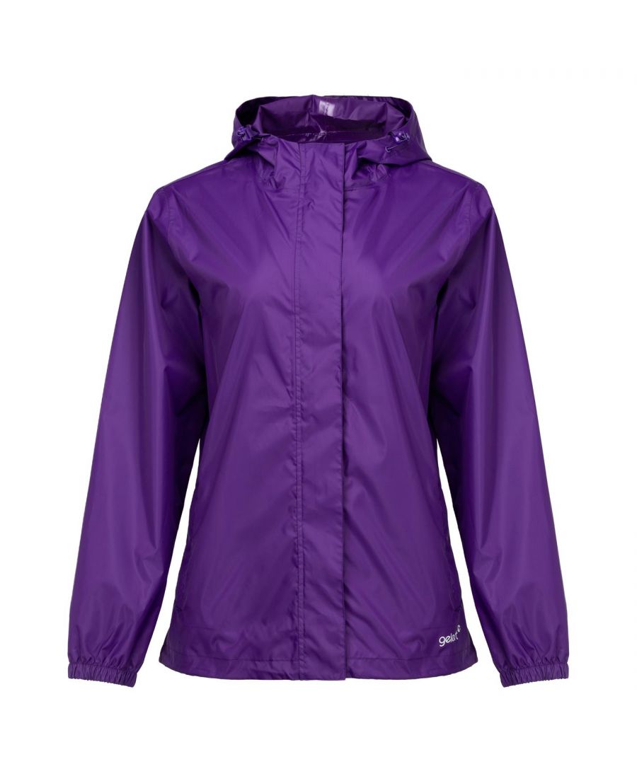 Gelert Packaway Waterproof Jacket Ladies Layer up in lightweight comfort with the Packaway Waterproof Jacket from Gelert. Crafted with an adjustable hood, elasticated cuffs/hem and a full zip fastening with storm flap overlay, this packable piece offers complete protection from the elements. > Ladies Jacket > Stormlite 5000mm Waterproof / Breathable > Full Zip > Storm Flap Overlay > 1 Open Pocket > 1 Zipped Pocket > Toggle Adjusted Hood and Waist > Elasticated Cuffs > Taped Seams > Packable Design > Gelert Branding > 100% Polyester > Machine Washable at 30 Degrees > Keep Away From Fire