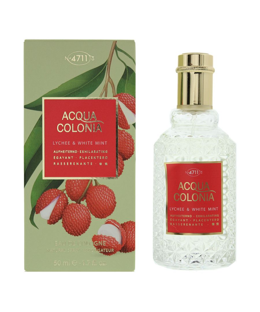 4711 Acqua Colonia Lychee & White Mint is a fruity tropical aromatic fragrance for women and men. The fragrance features notes of Litchi and Mint. 4711 Acqua Colonia Lychee & White Mint was launched in 2020.