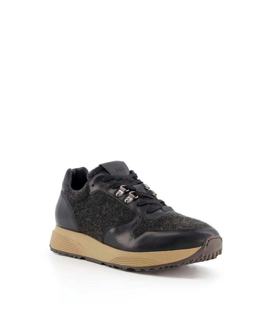 Dune Mens TRAIL Lace Up Trainers