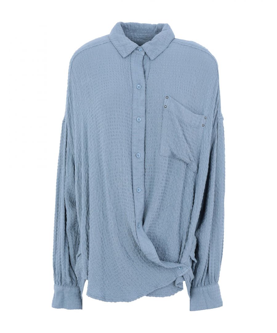 Image for Free People Women's Shirt in Blue
