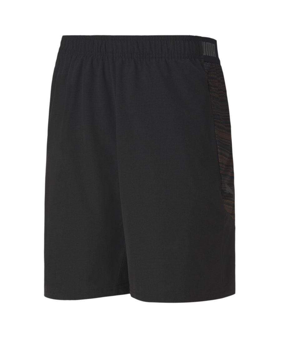 These Puma Football Next Pro Shorts are crafted with an elasticated waistband and drawstring fastening for a secure fit. They feature zipped pockets for a classic look and are a lightweight construction. These shorts are designed with a signature logo and is complete with Puma branding. > PUMA Wordmark on elasticated waistband > PUMA Cat Logo outlined on left and right legs > 100% Polyester > Gusset: 100% polyester > Shell: 100% polyester > Care Instructions: Close All Fastenings, Do Not Iron Accessories/Trims, Use Only Mild Detergent, Wash And Iron Inside Out, Wash With Similar Colours