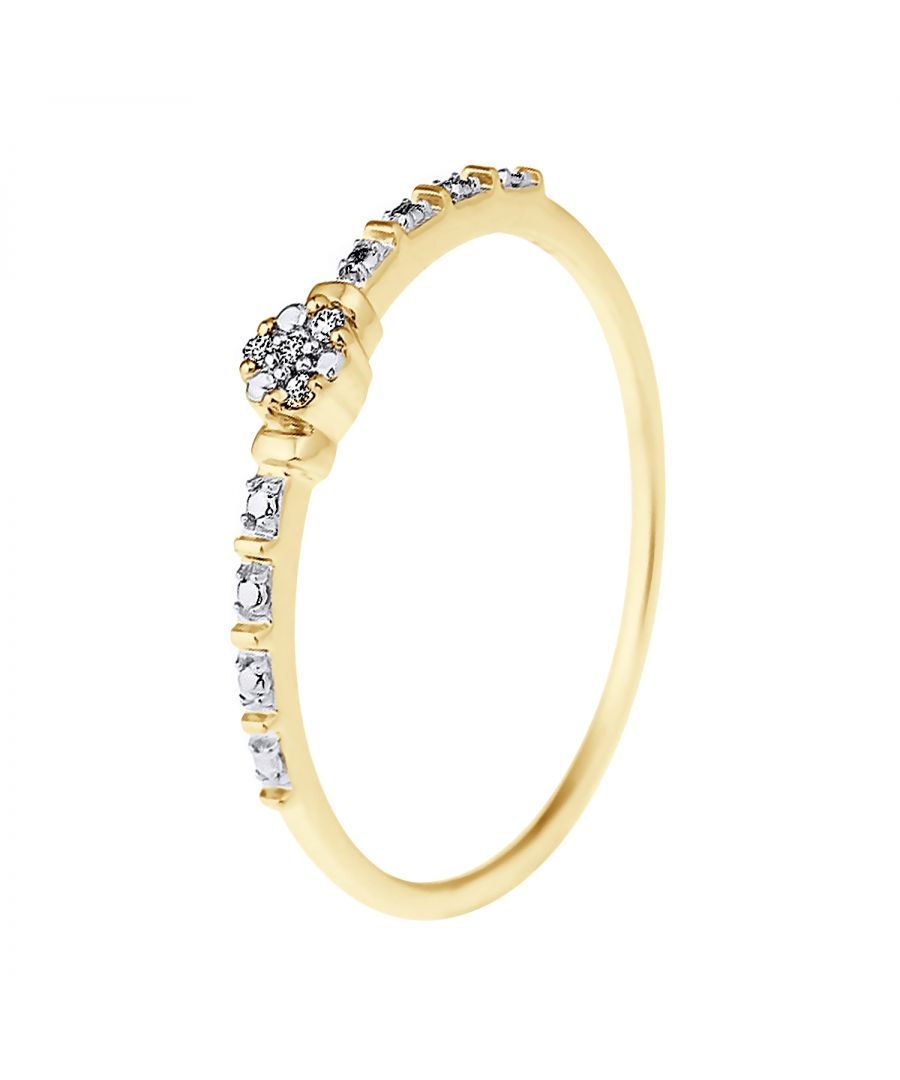 Image for DIADEMA - Ring - Diamonds - Yellow Gold
