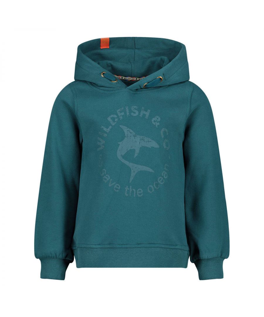 Deze hoodie voor jongens van Wildfish is gemaakt van een sweatstof en heeft een printopdruk. Het model heeft een capuchon en lange mouwen.