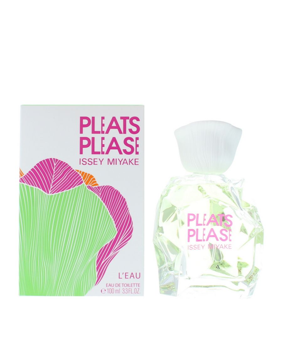 Pleats Please L'Eau by Issey Miyake is a Floral Woody Musk fragrance for women. Pleats Please L'Eau was launched in 2013. Top note is Wild Rose; middle notes are Neroli, Bulgarian Rose and Pink Pepper; base notes are White Musk, Cedar and Patchouli.
