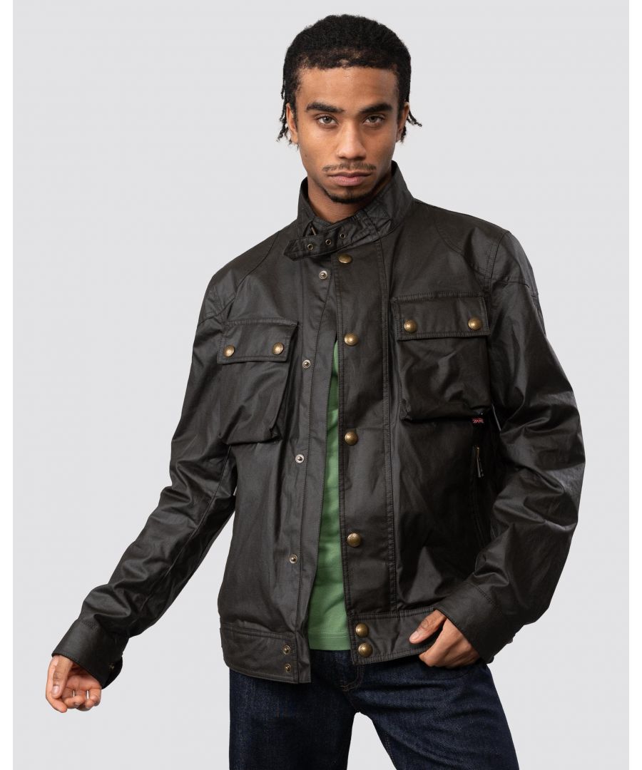 Belstaff Racemaster Icon Jacket - Male - Light Jackets - Green - L - Jackets - Image 2