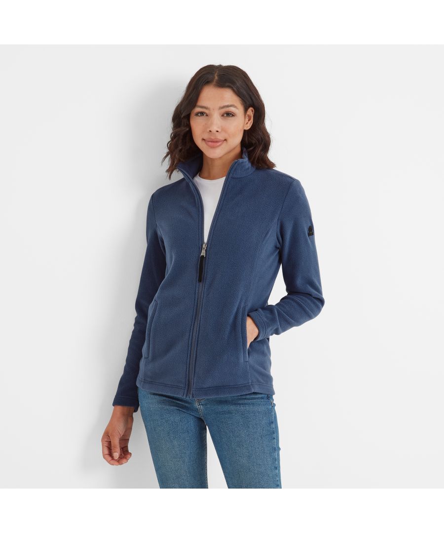 TOG24 Revive Womens Fleece Jacket -Blue Stone - Size 12 UK