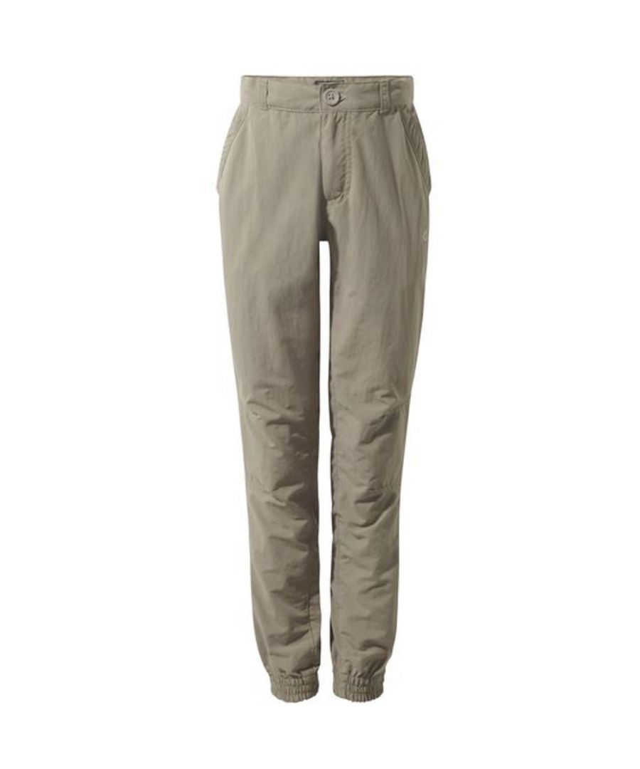 Kids can head for the tropical trail, too, in these tech-rich, pared-back travel trousers. Terrigal are built for the journey, featuring inbuilt sun and insect protection that make easy work of hot-climate adventures. The easy-caremoisture-wicking fabric has an anti-bacterial finish for a fresh feel all day long.