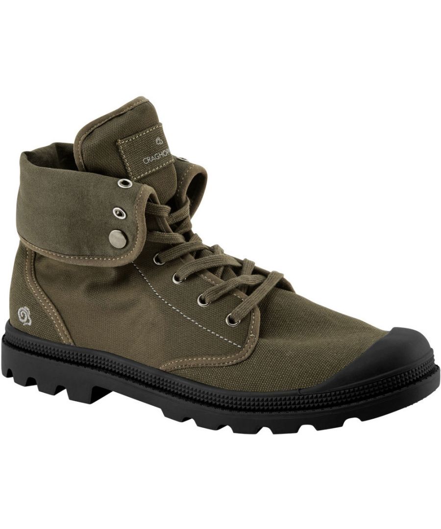 Craghoppers Mens Mono Hi Cut Lightweight Desert Ankle Boots - Green - Size UK 7