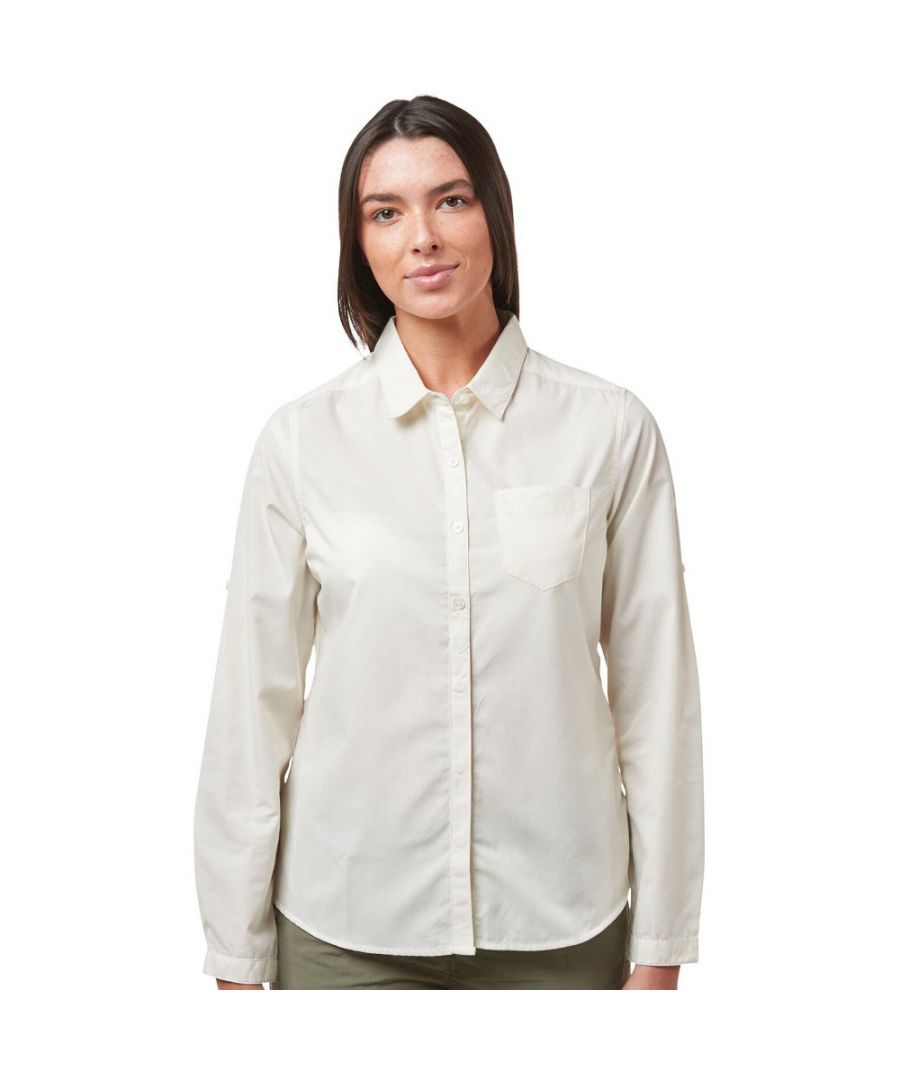 Image for Craghoppers Womens Kiwi Quick Drying Long Sleeve Shirt