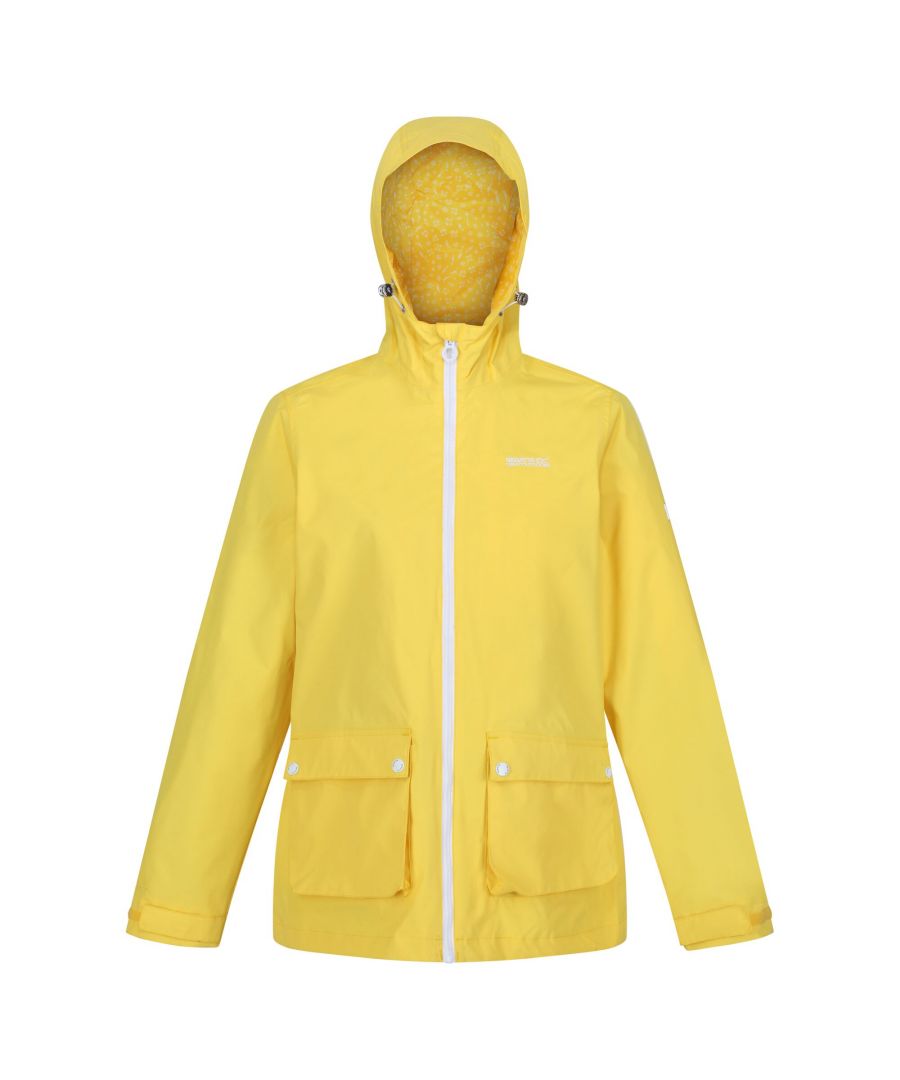 Image for Regatta Womens/Ladies Baysea Waterproof Jacket (Maize Yellow)