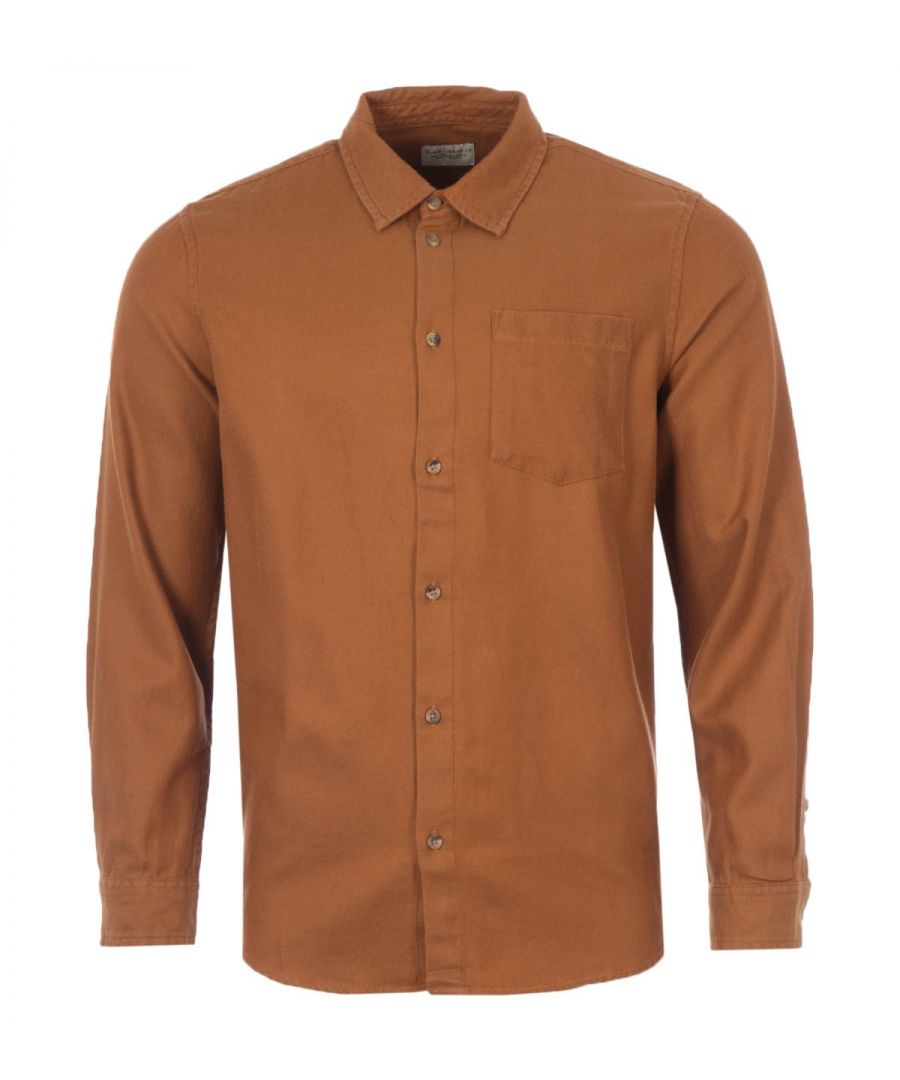 Image for Nudie Jeans Co Chuck Fluid Twill Shirt - Cinnamon