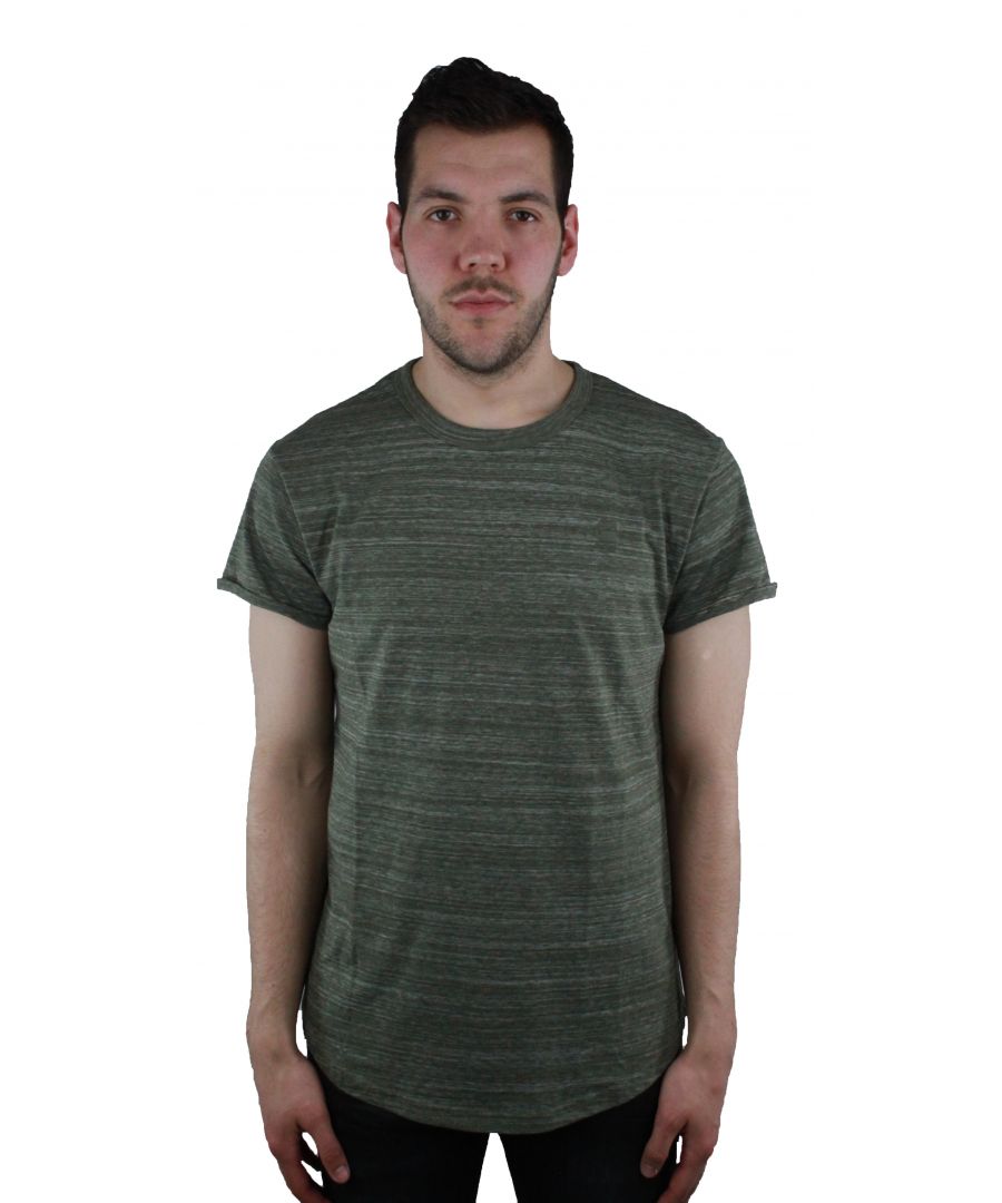 Starkon RT groen T-shirt van G-Star. Groen T-shirt met korte mouwen van G-Star. 60% polyester, 40% katoen. Normale pasvorm. Ronde kraag. Art: D09641.8775.7159