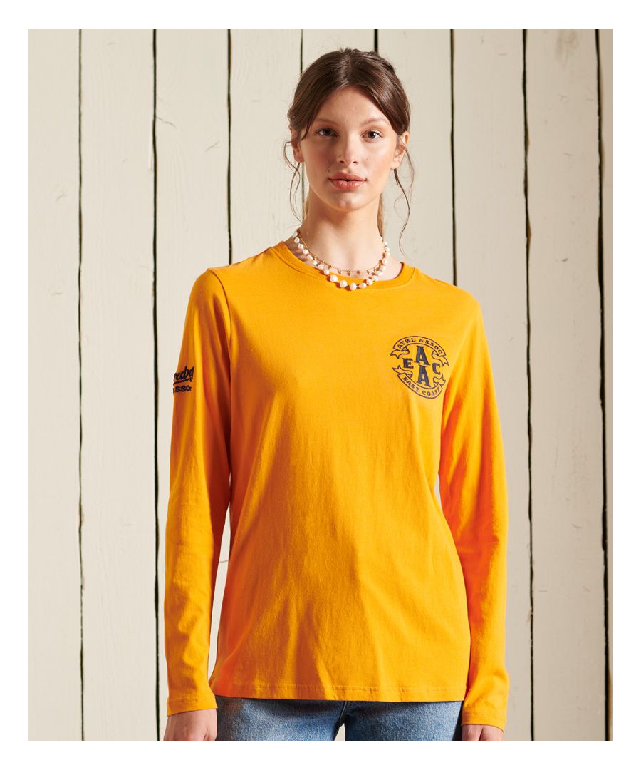 Image for SUPERDRY Collegiate Long Sleeved Top