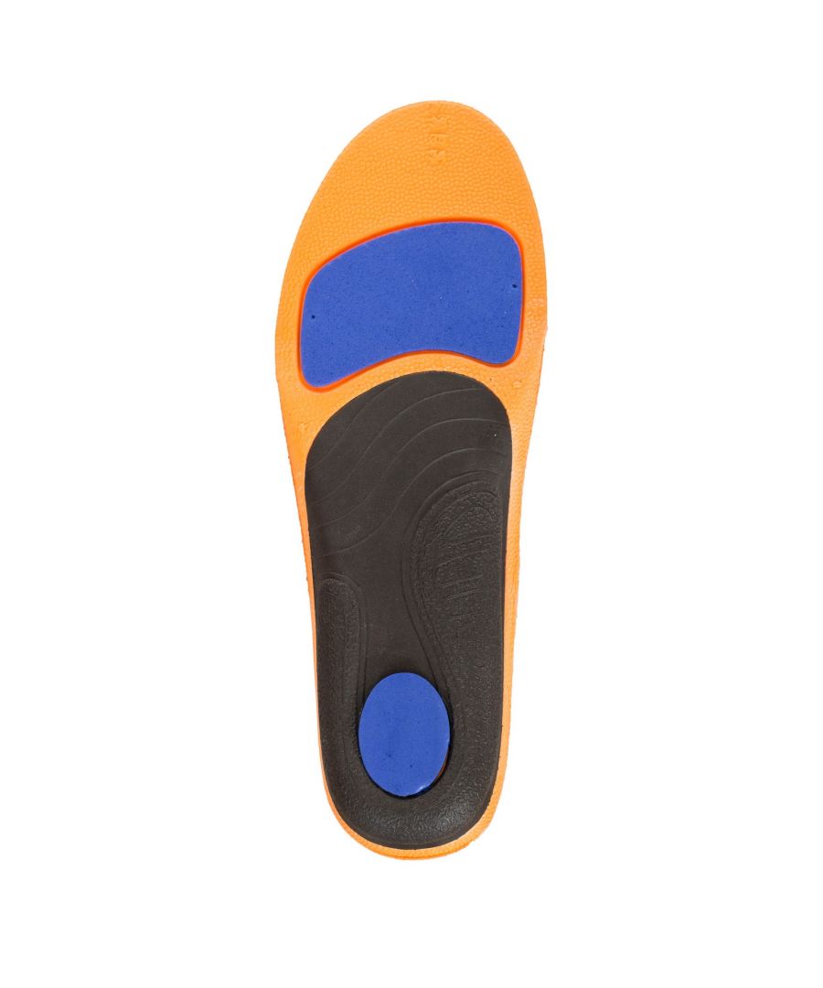 Trespass Racerun Insoles (Black/Orange) - Size UK 4