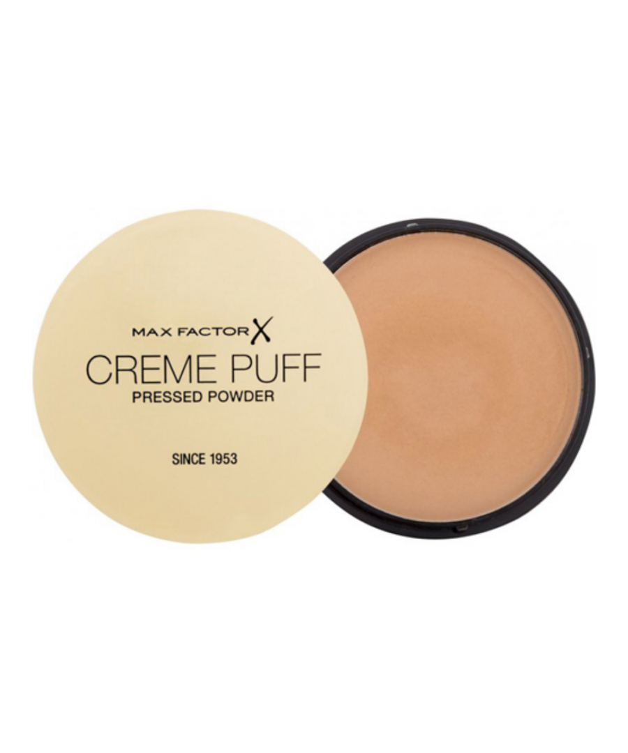 Max Factor Womens Creme Puff Face Powder 14g - 14 Golden Beige - One Size