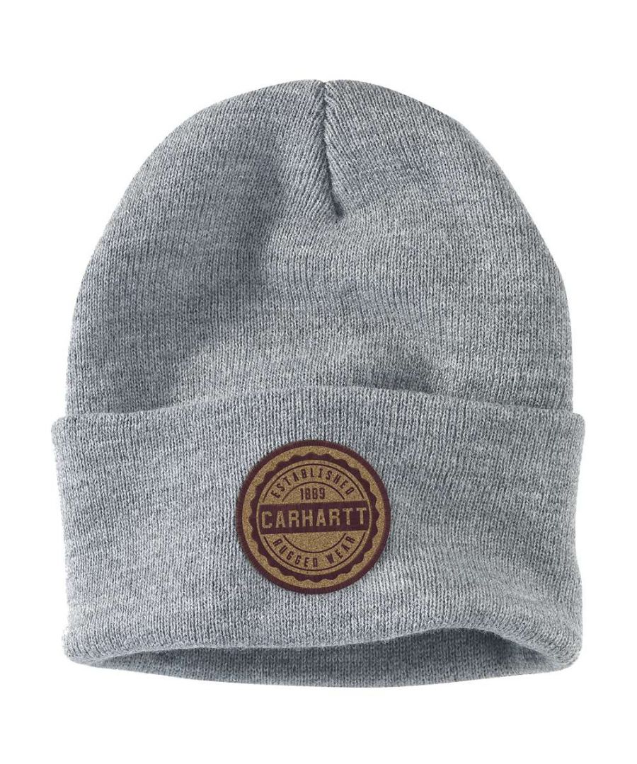 Carhartt Cuffed Beanie With Graphic Patch