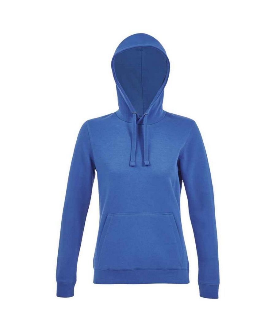 SOLS Womens/Ladies Spencer Hoodie (Royal Blue) - Size Small