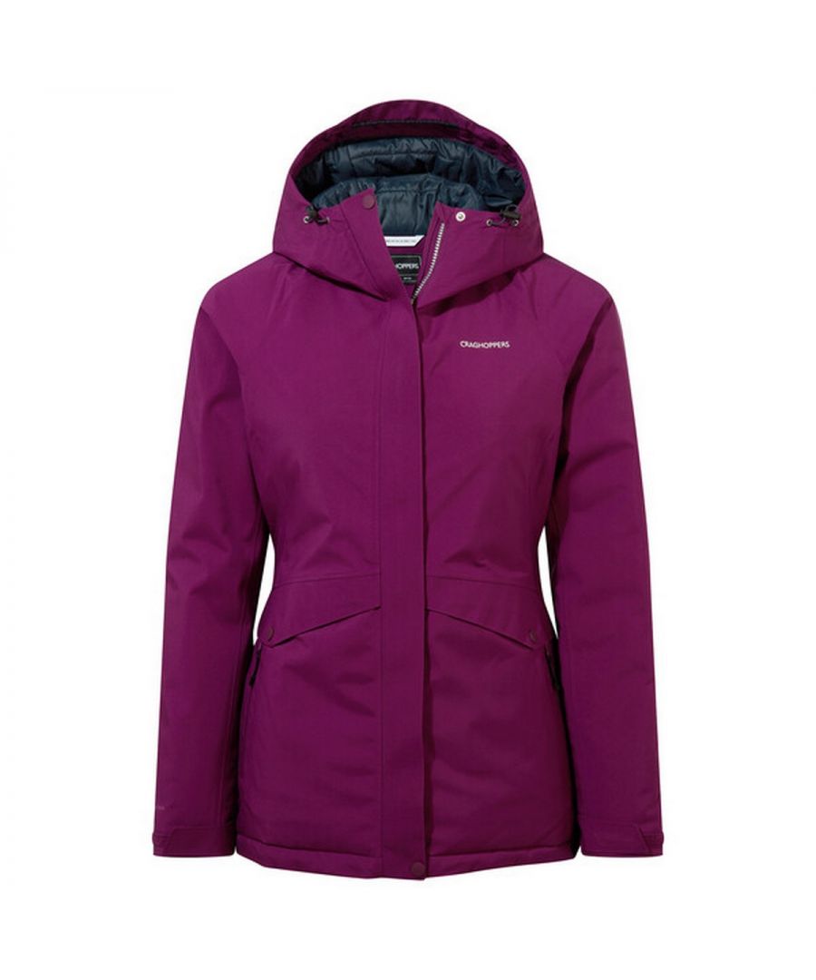 craghoppers womens/ladies ellis thermal jacket (blackcurrant) - violet - size 10 uk