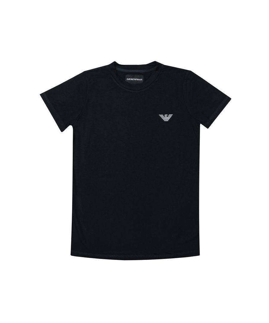 Image for Boy's Armani Junior T-Shirt in Navy