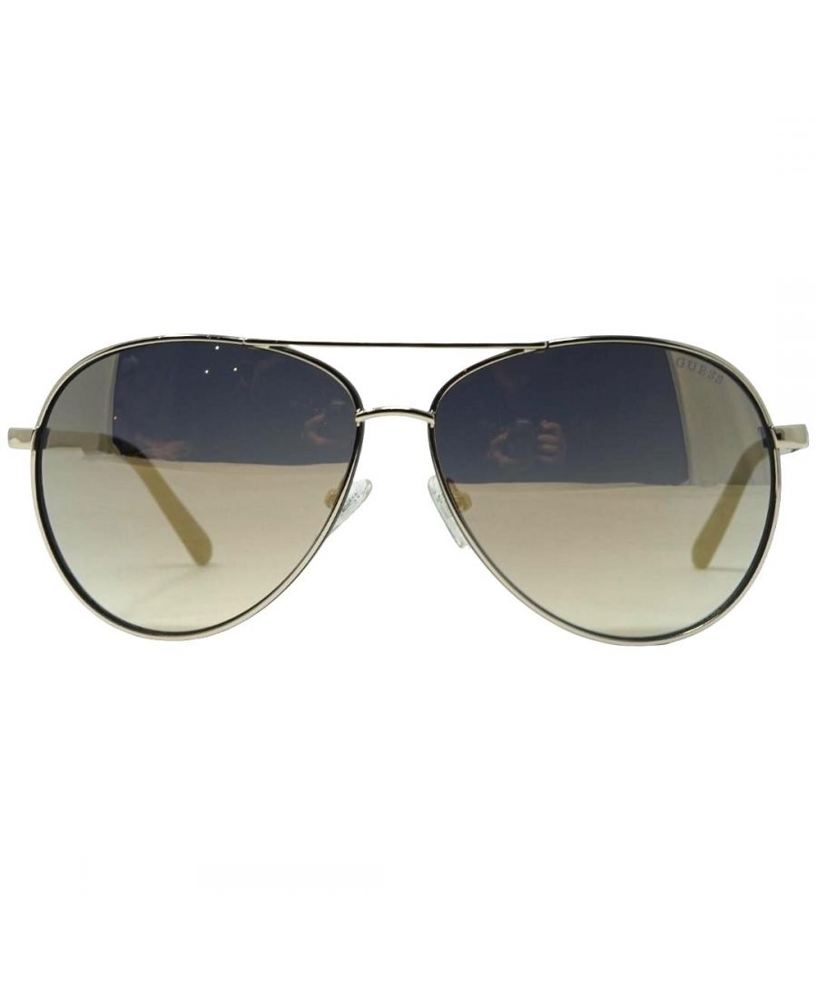 Guess Mens GU6948 32C Gold Sunglasses - One Size
