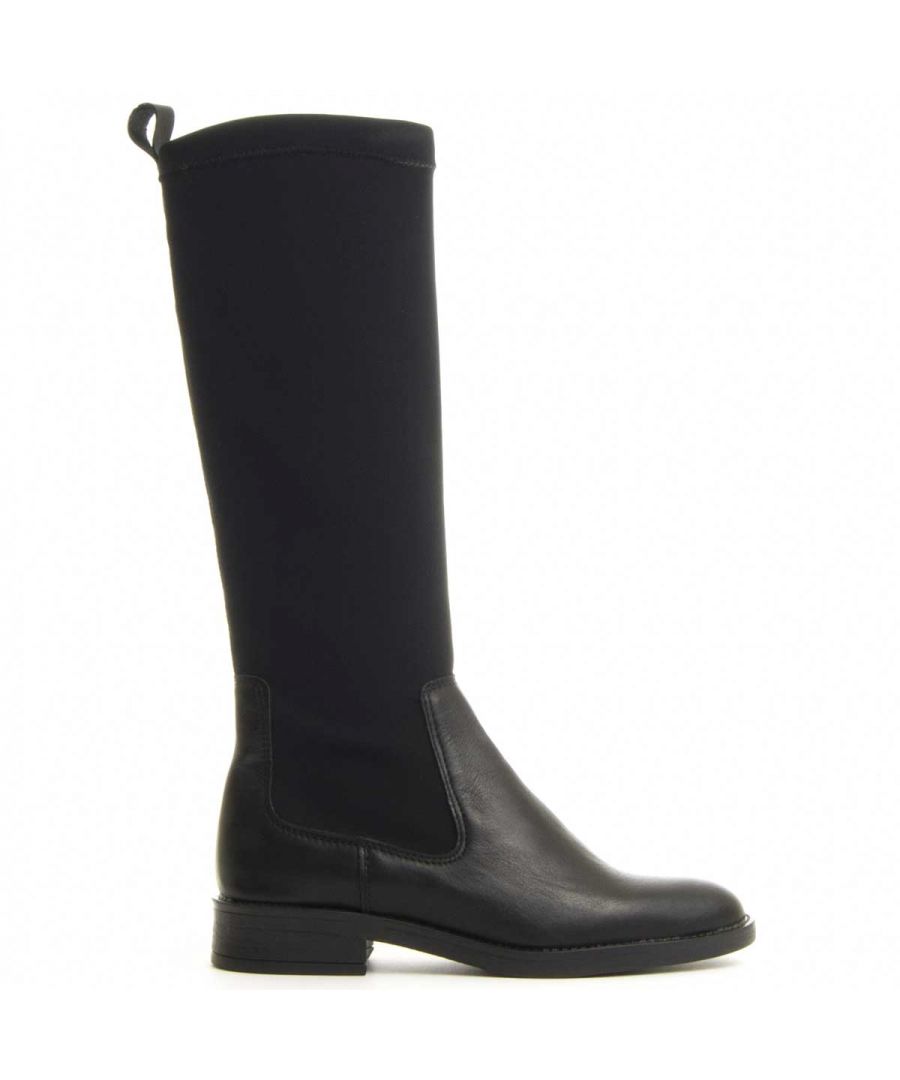 Image for Purapiel Knee High Boot in Black