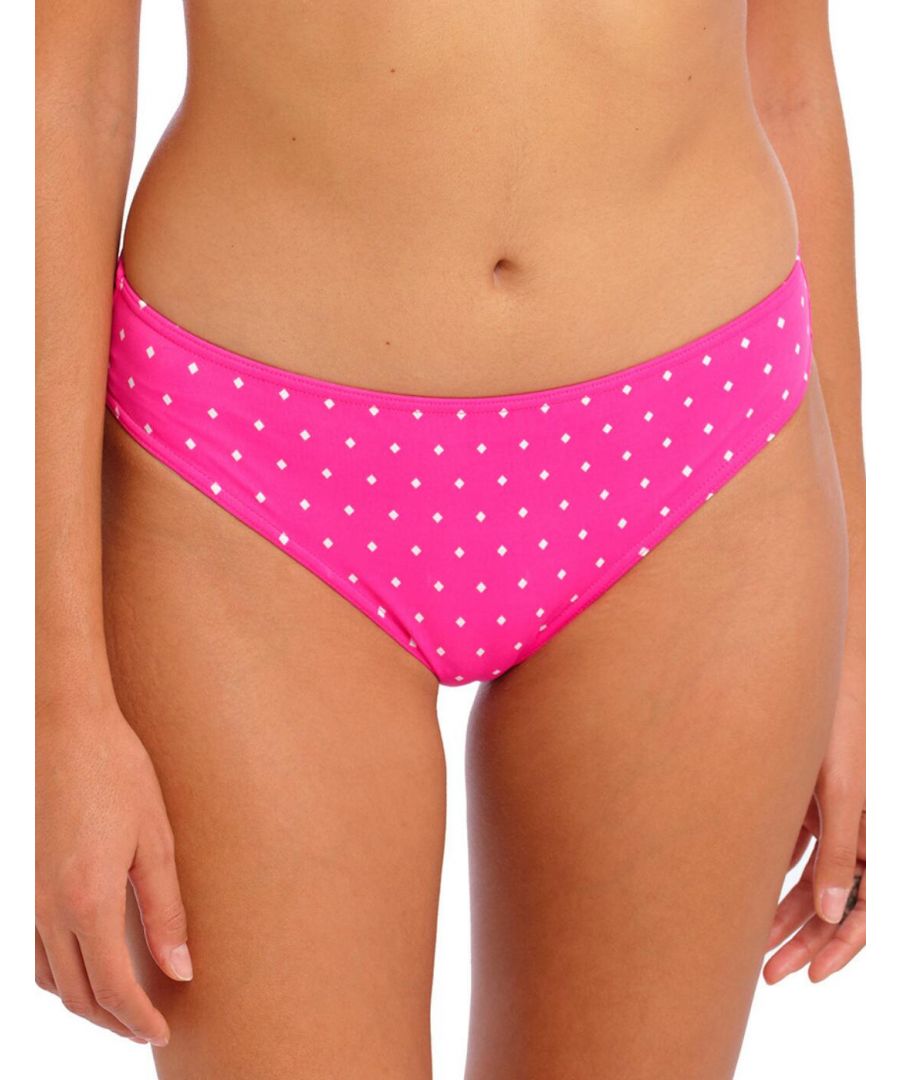 Freya Womens 7234 Jewel Cove Bikini Brief - Pink Elastane - Size 14 UK