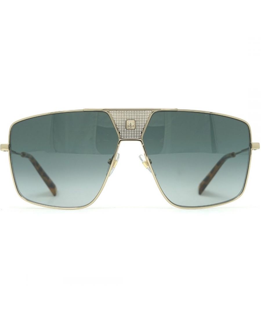 Givenchy GV7162/S 2F7 9O Gold Sunglasses. Lens Width =63mm. Nose Bridge Width = 12mm. Arm Length = 145mm. Sunglasses, Sunglasses Case, Cleaning Cloth and Care Instructions all Included. 100% Protection Against UVA & UVB Sunlight and Conform to British Standard EN 1836:2005