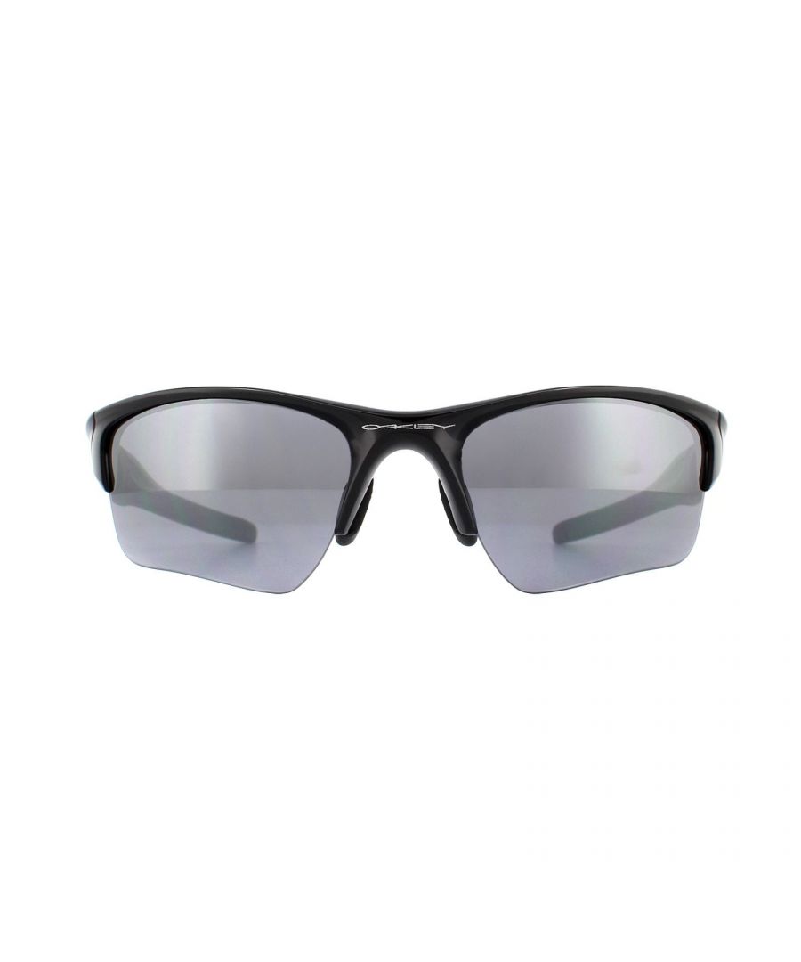 Oakley zonnebril half jas 2.0 XL gepolijst zwart zwart iridium 9154-01 zijn een bijgewerkte versie van de originele en bestseller sport zonnebrillen die de markt opnieuw hebben gedefinieerd en worden beschouwd als een van de beste zonnebril aller tijden. Uit verwisselbare lenzen, 3-punts fit, opperste comfort met unobtaniumcomponenten en lichtgewicht O-materie frames maken deze halve jas 2 zonnebril zo goed als de originelen, zo niet beter met de afgestelde armen die een meer stijlvolle look geven.