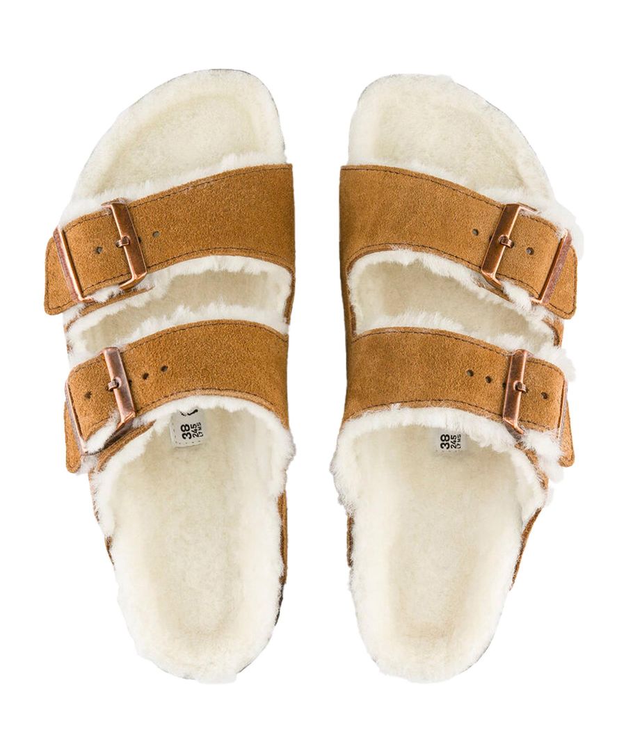 EX M&S Womens Faux Fur Winter Sliders With Effortless slip-on style. Soft, Warm, Stylish Sliders Comes With Two Adjustable Straps With Buckles To Ensure Perfect Fit. Featuering A Faux Fur Footbed For Supreme Comfort.