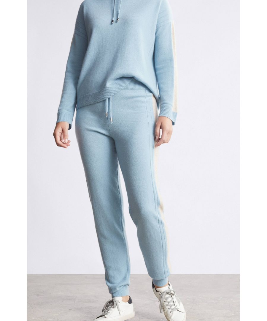 Image for Cashmere Joggers in Blue
