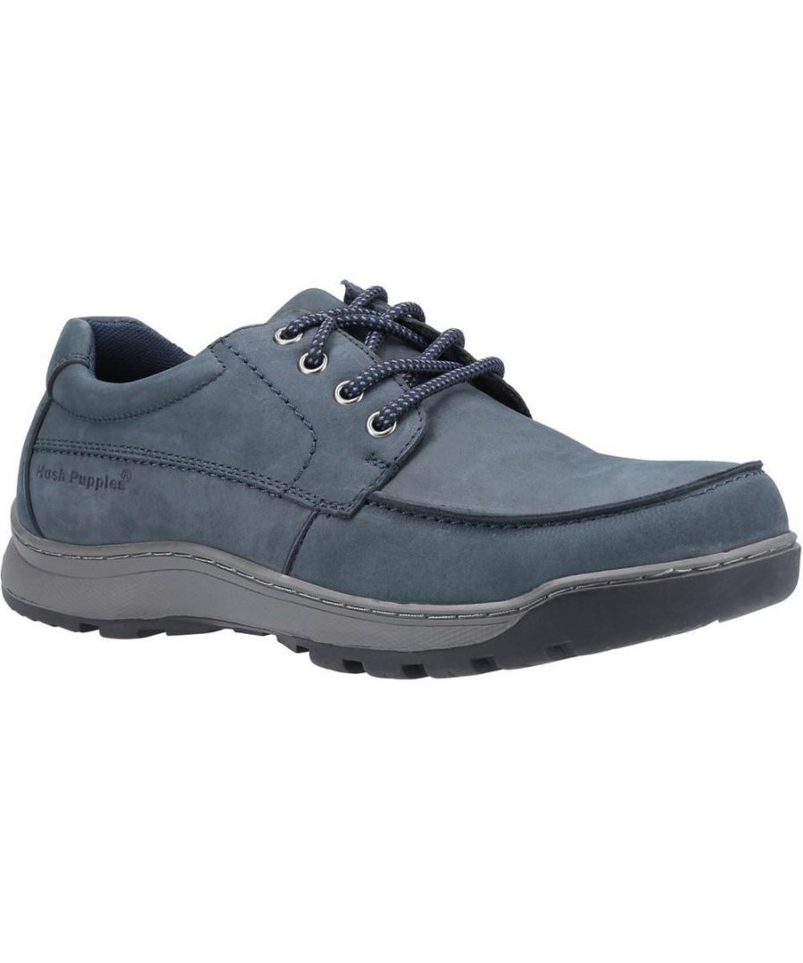 Hush Puppies Heren Tucker kantschoenen (Marine)